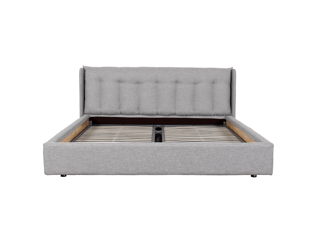 现代风格舒适面料实木框架床 1800*2000mm 标准色b(骑士灰9059-5)菲驰