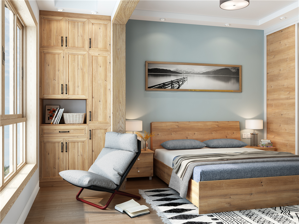 北欧风格卧室家具设计