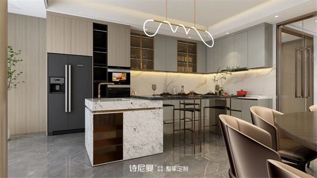 客餐廳廚房一體化設計:小戶型逆襲成大空間的魔法!