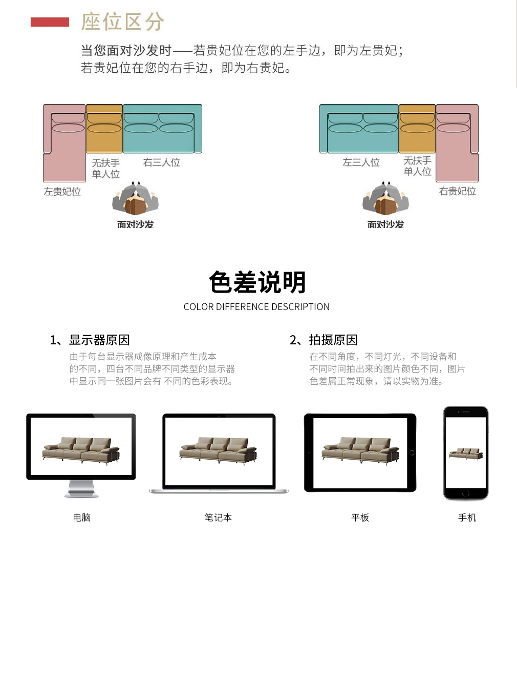 隐序SF-P2615F现代极简真皮沙发_三人位左扶手+单人位右扶手_AI家居官方商城