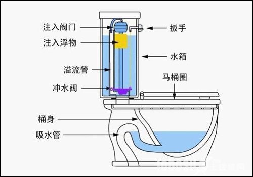 馬桶虹吸式?jīng)_水更干凈