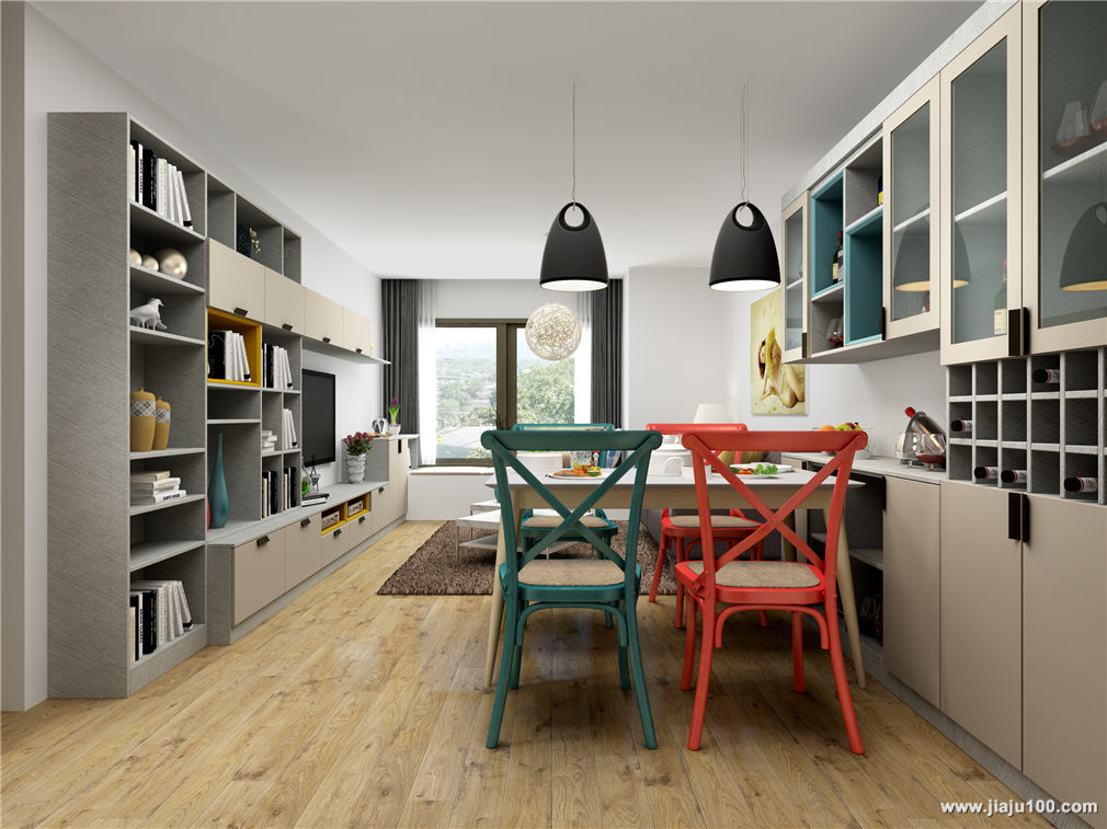 餐厅定制家具效果图