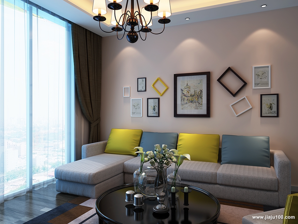 大白墙太单调，5种装饰墙面的方法拿走不谢~