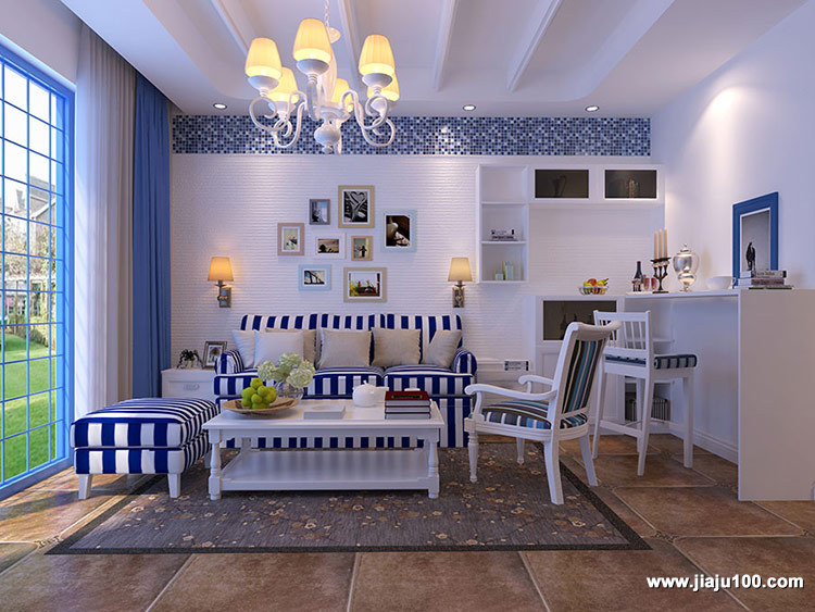 地中海婚房装修效果图