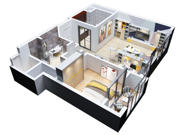 整体家居效果图