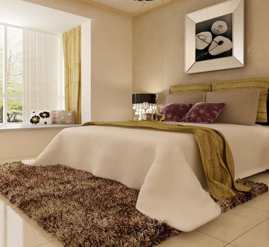 卧室铺地毯可以吸收及隔绝声波