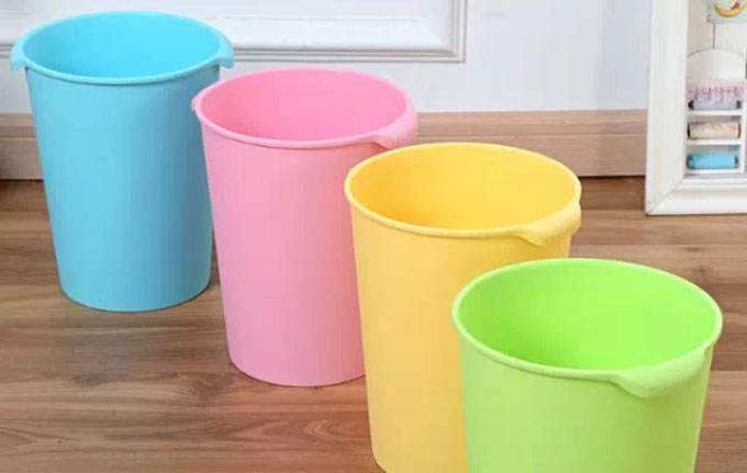 卫生间垃圾桶不带盖